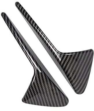 Side Wing Mirror Cover Caps Mirror Cover Cap For Tesla Model 3/Y/X/S 2017 2018 2019 2020 2021 2022 Side Camera Protection Cover Carbon Fiber Fender Trim Cover Car Accessories (Color : 1)