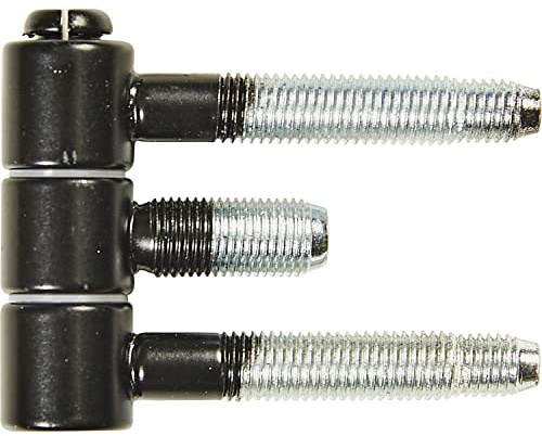 SFS Stahlzargenband (Türband) 3-teilig, Einbohrband 16x46,7mm Stahl schwarz