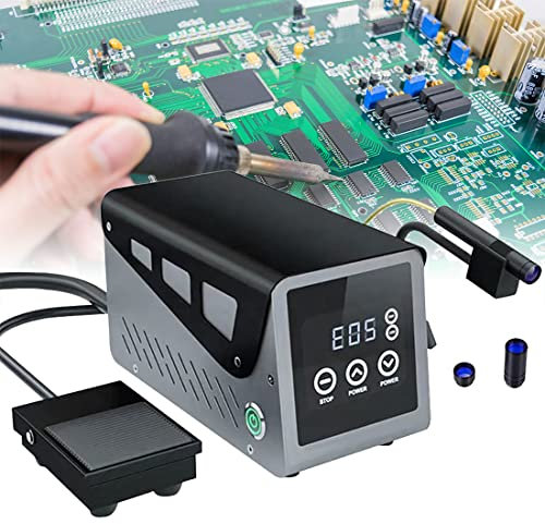 Station de dessoudage intelligente, station de soudage réglable 1000 W, pour le démontage des puces IC de la carte mère BGA Station de reprise de dégommage CPU sans outil de chauffage par le vent