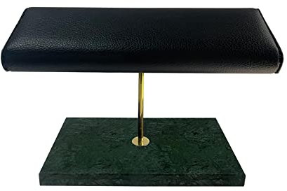 Leeadwaey Marmor-Uhrenständer, Halter, Armreifen, Organizer für Schminktisch, Vater, Grün, L