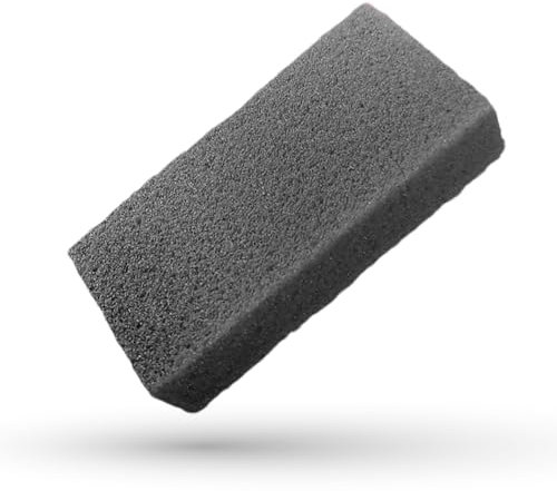 LaRosa PUMICE SPA Spugna Pomice Intera – Nera con Texture Morbida