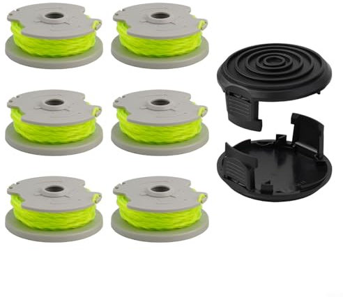 Construcción de resina de nylon Bobinas de repuesto confiables diseñadas específicamente para marcas populares de recortadoras de cuerdas