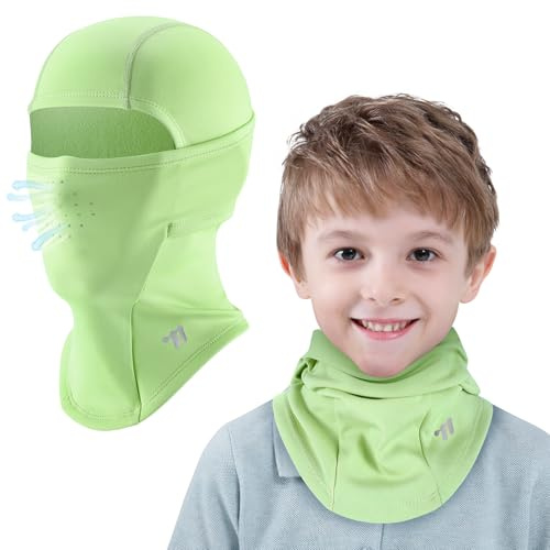 ICOCOPRO Kinder Sturmhaube Winter mit Atemlöchern, Warm Balaclava Antibeschlag Winddicht Gesichtsmaske Skimaske Sturmmaske für Jungen Mädchen, Einheitsgröße