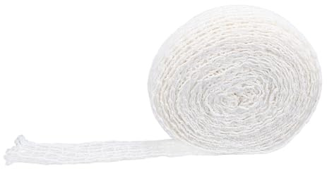 ZJchao Rotolo di Rete Elastica da Macellaio da 10 M per Legare la Carne e Preparare Salsicce, Rete da per Uso Alimentare per Arrosti, Pollame e Salumi, Strumento Riutilizzabile per la