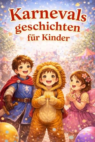 Karnevalsgeschichten für Kinder: 20 fröhliche Vorlesegeschichten rund um Karneval, Mut, Freundschaft und Fantasie – für Kinder ab 6 Jahren