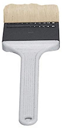 PIAZZA Pennello per Dolci - Setole Naturali, Manico in Plastica - 6Cm