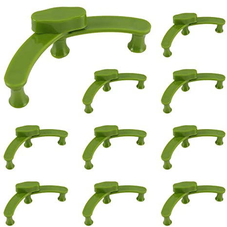 Blanketswarm 20 Stück 350 Grad Pflanzentrainer-Clips, verstellbare Pflanzenzweige, Bieger, Gartenstützclips zur Kontrolle von Pflanzen, Zweige, Bonsai-Garten