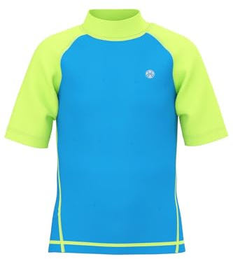 Generic Boy's B03-fresh Green Rash Guard Shirt