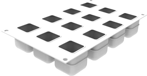 silikomart Moule en silicone Cube 3D 85