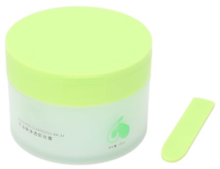 Avocado Cleansing Balm, 100g Deep Cleansing Makeup Remover, Refreshing Face Dirt Grease Moisturizes Skincare Clean Pore Remover Balm Cleaner for Eye Lip Face Makeup Travel
