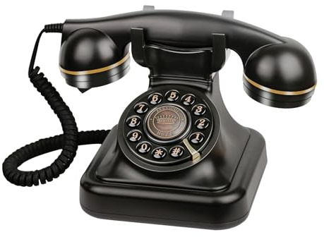 Bisofice Libro degli Ospiti Audio, Libro degli Ospiti per Matrimonio, Telefono con segreteria vocale, Supporta messaggi Audio Personalizzati, Telefono di Nozze per Feste, Matrimoni, Compleanni