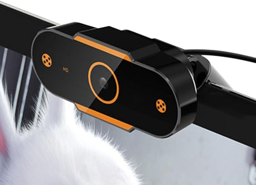 Cámara Web USB - Cámaras Web Para PC Con Enfoque Automático | Cámara Web HD Con Resolución 1080P Y Gran Angular | Cámara De Transmisión En HD Negra | Cámara Web HD Para Transmisión | Cámara