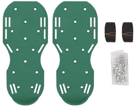 Grasbelüfter, Rasenbelüfter Schuhe für Gras,2X Belüftungsschuhe Rasen Spike Belüfter | Spiked Belüfter | Spiked Belüfter | Verstellbares Belüfter-Rasenwerkzeug für Gartenrasen