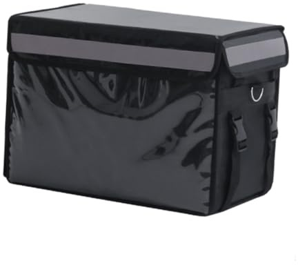 Holibanna Boîte Repas Isotherme Épaisse Noire Boîte Alimentaire Et Isolante Pour Repas Chauds Et Froids Pique- Camping Et Livraison