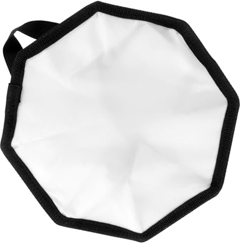 Softbox para Lámpara de Cámara Efecto Reflectante Negro | Fácil de Instalar y Retirar, Reutilizable, Material Reflectante y Tela de Luz Suave, Hierro