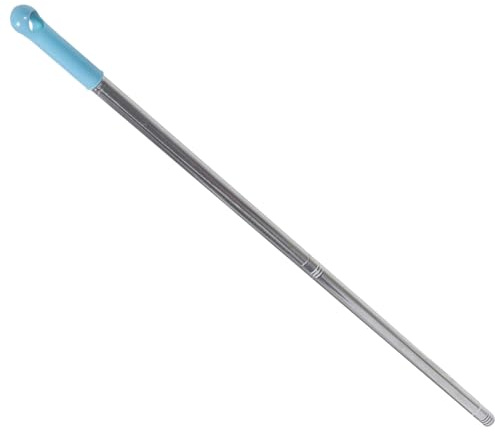 Anneome Mango de Escoba de Acero Inoxidable 19 Mm de Diámetro, Mango de Repuesto para Fregona y Mopa, Palo de Escoba Metálico para Limpieza de Suelos, Accesorio Duradero y Color Aleatorio