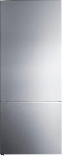 ScrubWiz Full Sized Electrical appliances Freezer Refrigerator, Interior LED Lighting, Stainless Steel Doors, 14.6 cu.ft Capacity, No-frost Operation