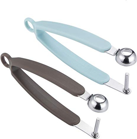 HEMOTON Snocciolatore Ciliegie in Acciaio Inossidabile Strumento Per Rimuovere Noccioli Ciliegie E Datteri Gadget Da Cucina Facile Da Usare Design Ergonomico 6.6 Pollici