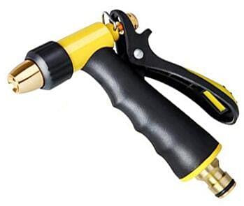 Einstellbare Power Garden Washer Düse Sprayer Auto Hochdruck-Power-Wasserpistole für Sprinkler-Reinigungswerkzeug Bewässerung Bewässerung-F