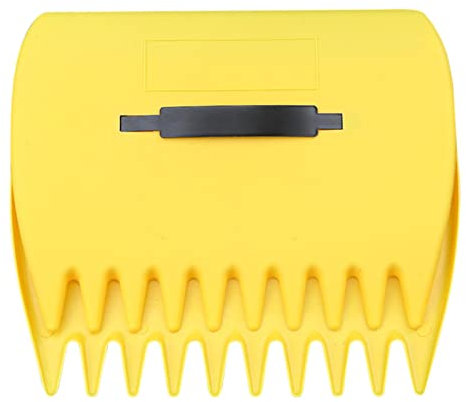 1 Pair Lawn Claws, Garden and Yard Leaf Grabber Hand Rakes, Sturdy Ergonomic Grip Lawns and Garden Clean Up Multiple Use for Leaves, Lawn Debris and Trash Pick Up Easy Use(Yellow)