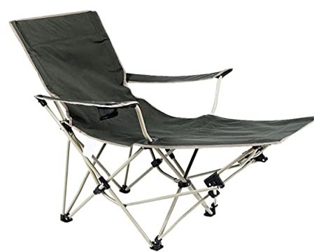 Danzyt Campingstuhl Faltbar Outdoorstuhl Klappstuhl Lounge Chair Outdoor Klappbett Stuhl Single Office Nickerchen Sessel Strandstuhl Tragbarer Sketch Grill Freizeitstuhl Faltstuhl Camping-Stühle