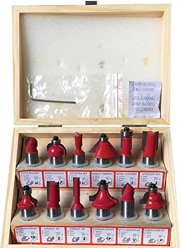 OITTo Carpenter's Tools, Carving Hand Tools, Wood Box Tool Sets, DIY Carving Supplies for Crafts, Trimming Tools, Wood Carving Supplies(Color:12-Piece Set)