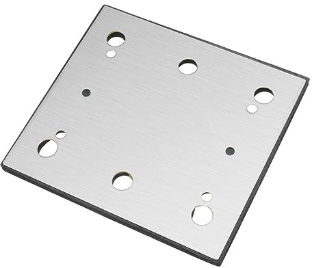 EMSea Tampon de Ponçage Remplacement 158324-9 Compatible avec Makita BO4555 BO4556 Plaque de Base Support en Éponge 110x100mm/ 4.33x3.94 Pouces