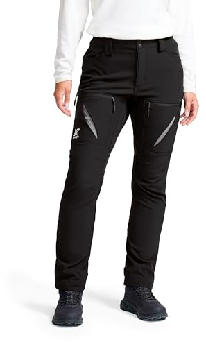RevolutionRace Hiball Softshell Pants für Damen, Outdoor Hosen für Wandern