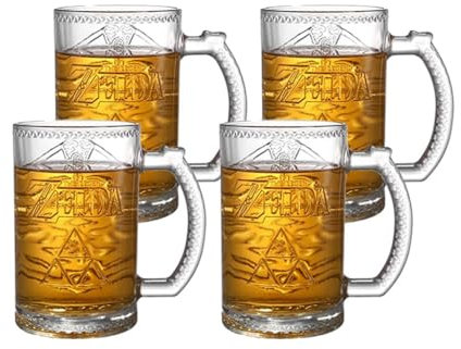 Boccali da birra in vetro Bicchieri da birra Boccali da birra Bicchieri da birra grandi con manico Boccali in vetro Bicchieri da boccale da birra classici Tazze e bicchieri da birra per uomo 24 once