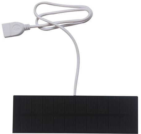 Solar Panel For Camping, Fast Usb Charger, 3w Solar Charging Panel, Multi-Device Capability, Battery Bank For Cell Phone, Laptop, Outdoor Use, Travel Necessity, 19.69 Inches