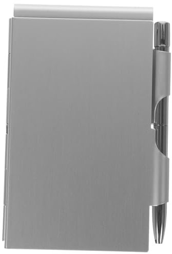 DOITOOL Metall Notizbuch Im Taschenformat Notizblock Klein Aus Aluminium Mehrzweck-memoblock Mit Glatter Schreibfläche Für Büro Und Schule Tragbar Und Praktisch