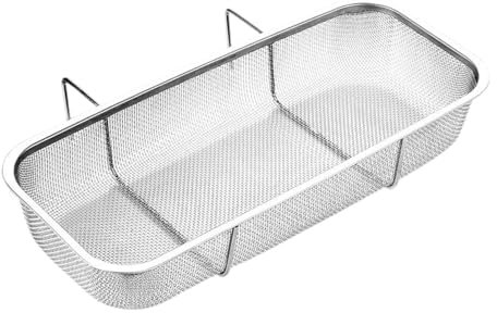 Gralara Over The Sink Colander Strainer Basket Fine Mesh Strainer for Strain Drain Rinse Fruits and Vegetables