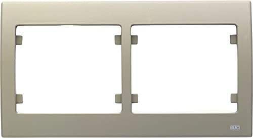 BJC Iris - Marco de 2 elementos horizontal, Beige Cemento ,18002-BC