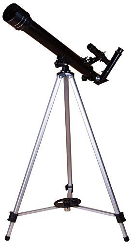 Levenhuk Skyline Base 50T Refraktor — Perfektes Erstes Teleskop für Die Beobachtung von Terrestrischen Objekten, des Monds und Der Planeten des Sonnensystems