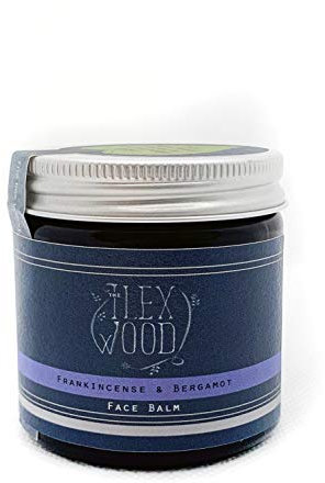 The Ilex Wood Baume anti-âge hydratant pour le visage à l'encens et à la bergamote. 100% naturel. Sans cruauté envers les animaux Sans huile de palme, sans plastique. Fait à la main. 60 ml