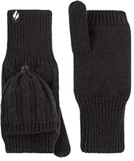 HEAT HOLDERS SOCKSHOP Damen Ash Zopfmuster Konverter-Fäustlinge Packung 1