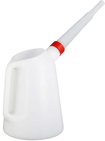 Baoblaze Ölmessbecher mit flexiblem Ausguss, Öltopf für Autowerkstatt, 5L