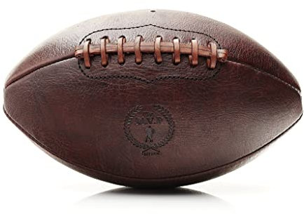 Modest Vintage Player Ltd Retro Heritage Fußball, Leder, Braun