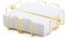 simplywire – Portatovaglioli/salviette con barra di fermo - Oro chiaro