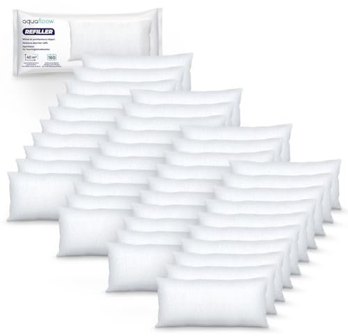 Aquafloow 40x Sachets de Granulés pour Déshumidificateur 450 g, Contrôle des Moisissures pour Pièces de 40 m² | Recharges Ultra-Absorbantes