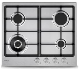 CHG6BF4WTX - Piano cottura 4 fuochi, 60x51 cm, Inox