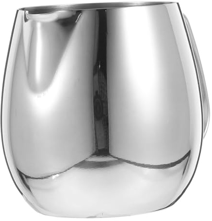 OFFSCH Montalatte Acciaio Inossidabile Con Ergonomico Pitcher Per Schiumare Latte Per Cappuccino e Latte Art Capacità Facile Da e