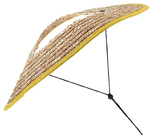 SHINEOFI Chapeau De Solaire pour Casque De Chantier Visière Large De Accessoire Léger Et Respirant pour Travailleurs du Jardinage Construction