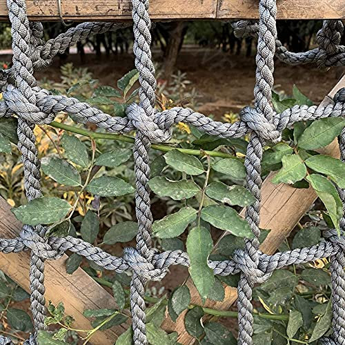 KDSD8FFF Kletternetz Für Kinder Im Freien, Strickleiter-Schaukel, Strapazierfähig, Groß, Militär-Kletternetz, Frachtnetz, LKW-Anhängernetz Für Kinder Und Erwachsene,3.3x6.6ft