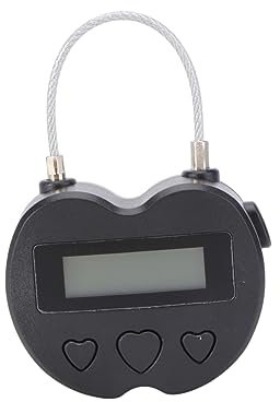 VILLCASE Elektronisches Zeitschloss Mit Smartem Timer USB-ladefunktion Langlebiges Tragbares Für Schüler Und Büro Einfach Zu Bedienen Robustes Countdown-vorhängeschloss