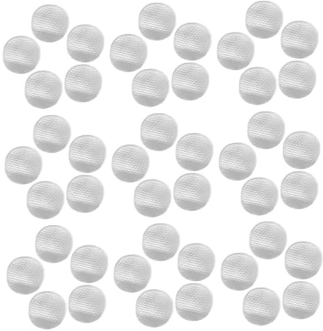 WRITWAA 120 Stück Abschminkpads Rund Doppelseitig Mit Perlenstruktur Weiche Fusselfreie Vlies Make up Entferner Pads Für Gesicht Und Augen Tragbar Für Reisen