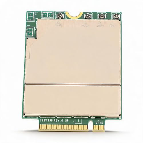 Annadue Carte Réseau Fil 5G PCIe M.2 WWAN pour Ordinateur Portable avec DW5932e pour Latitude 5350 5450 5550 7030 7350 7450 7650 9450 3490 3590 3591