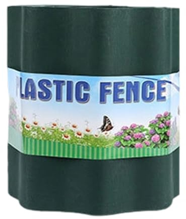 No Dig Garden Edging, Flexible Lawn Border Fence, 1.5m Grass Edge for Flowerbed Pathway, Sturdy Yard Fence Strip, Landscape Garden Accessory, Backyard Lawn Path Decoration