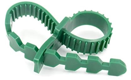 KINGLAKE 5 Pcs 35 cm Tree Ties Straps Supports, Heavy Duty Shrub Ties Adjustable Interlock Garden Tree Ties for Shrub Rose Tree Plant Support