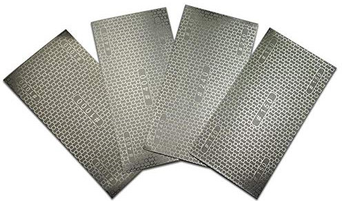 Papel abrasivo de diamante Recubierto de nido de abeja Papel abrasivo Papel de lija Papel de lija 150# 240# 400# 1000# Grano HT414-417, Grano 1000